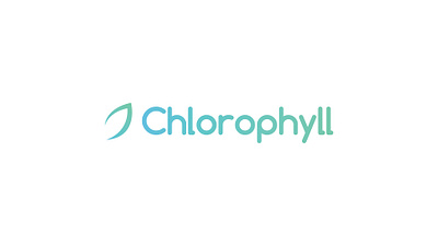 Logo Design For chlorophyll brand identity branding design logo 2d logodesign minimalist logo