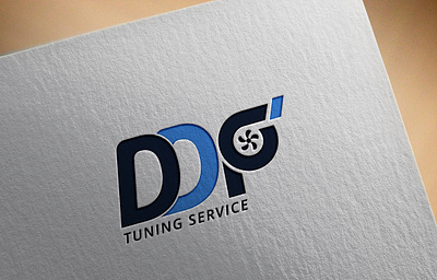DDP Tuning Service Logo automotive logo brand brand design brand identity design flat icon illustration logodesign logos