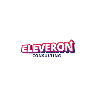 Eleveron consulting logo proposal #2 adobe illustrator cc adobe ilustrator art banner brand design freelance illustration illustrator joven logo logotipo marca minimalist