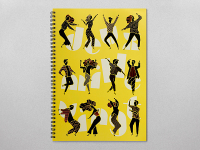 Notepad 2020 - Genoud Arts Graphiques art direction graphic design hotstamping illustration notepad