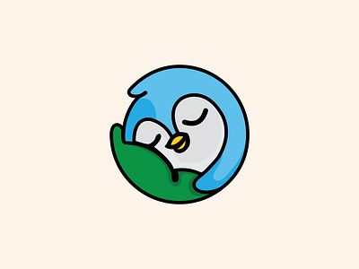 Twitter in winter ... design draw drawing dribbble flat illustrator ilustration logo twitter vector