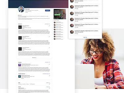 Jump Recruits - Responsive Experience clean design ui ui design user experience user interface ux ux design web website