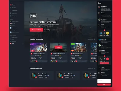 Gamer Arena - Game Portal game game design game portal games portal web portal website