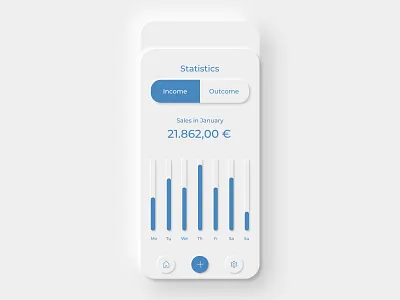 Exploring Neumorphism app application application ui design interface interfacedesign neuland neumorphism shadows skeumorphic ui ui ux uidesign ux