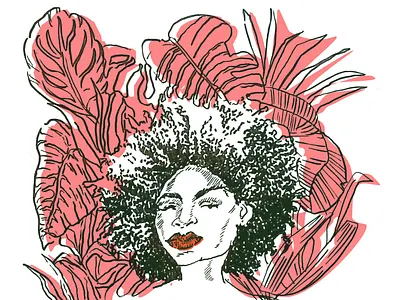 spell afro draw drawingart illustration
