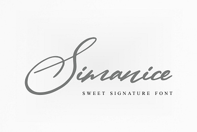 Simanice Signature Font font font family free font free fonts freebie freebies typeface typefaces typogaphy typography