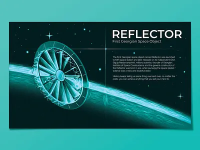 reflector astro earth galaxy grungy illustration planet science space spaceship stars starship textured