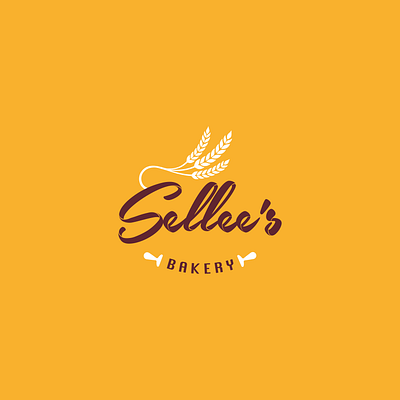 Sellee's Bakery Logo Design branding design icon illustration illustrator logo logo design logodesign typography vector