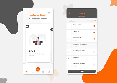 Get Set Go activities activity activity feed app app design app ui classy clean design exercise exercises illustration mobile app mobile app design mobile design mobile ui mockup ui ui ux uidesign