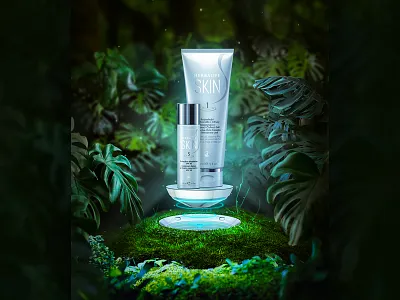 KV for Herbalife advertising cg cosmetic creative design graphicdesign herbalife illustration keyvisual kv