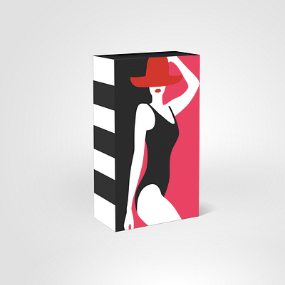 Fashion box branding icecream labels package design packagedesign packaging packaging mockup product product design