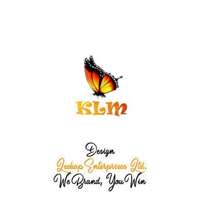KLM Perfume Logo branding illustraion logo logodesign socialmedia