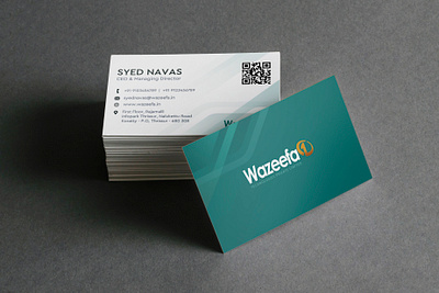 Business card business card business card design business card mockup business card template card card design company card modern simple business card wazeefa wazeefa1