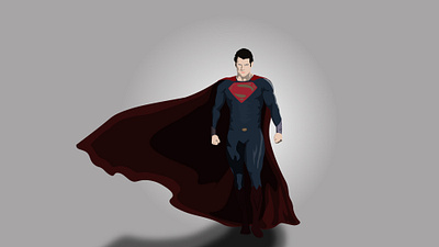 Superman design illustration