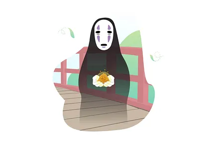 Flat Art Character "the No Face" Illsutration animation art branding design flat illustration illustrator logo minimal vector