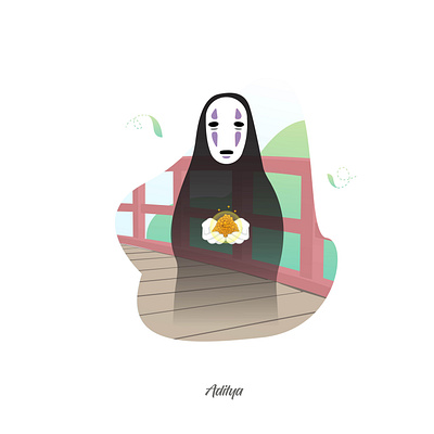 Flat Art Character "the No Face" Illsutration animation art branding design flat illustration illustrator logo minimal vector