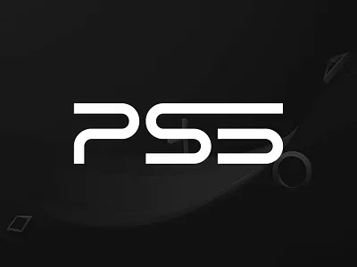 PS5 redo console dribbble flat game console games icon logo play playful playstation playstation 5 ps5 rebound rebrand redo shot sony tech vector