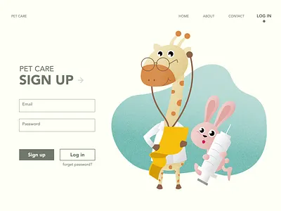 DailyUI 001 - Sign Up dailyui design illustrator ui vector