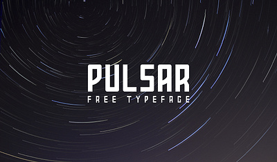 PULSAR Free Font download download free font font free
