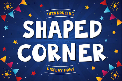 Shaped Corner Free Font download download free font font free script