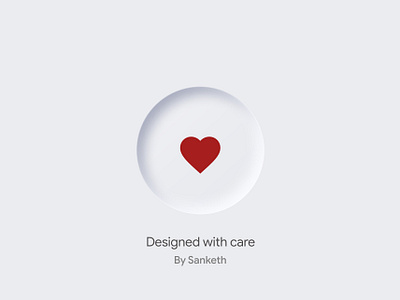 Skeumorphic Heart Button UI UX Element 2020 2020 trend app button colors heart icon neomorphic design neomorphism skeumorphic skeuomorphism ui ux web