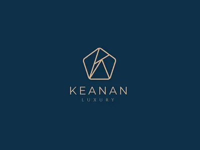 Luxury K Logo beauty business fashion hexagon hotel jewelry k k logo letterk logo logo k luxury media modern real estate sophisticated vector