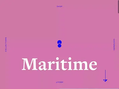 Maritime Clothing Home Page clothing design ecommerce ecommerce design ecommerce shop fashion minimal modern motion ui ux uxdesign uxui website