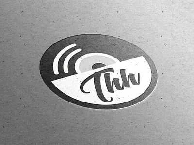 TRANSLATE HIP-HOP | THH badge brand agency branding emblem font design hip hop icon identity identity designer illustration language logo design logo mark minimalism mockup mockup design music record type design vinyl