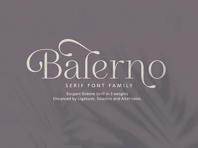 Balerno Serif Family beautiful branding creative elegant lettering logo luxury minimal modern professional serif serif font serif fonts serif typeface simple stylish trending trendy typeface typography
