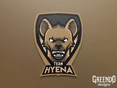 Hyena Mascot Logo [ FOR SALE ] africa angry animal art branding design gaming hyena illustration logo mascot safari savanah set sports vector