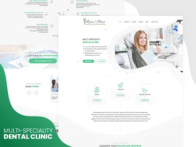 Dental Clinic dental care dental clinic dental website design hospital