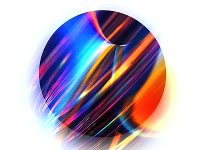 Chromatic Color 3d abberation beautiful chroma color design light rgba typography uiux