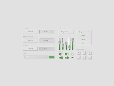 Skeumorphism UI elements for adobe xd app design neumorphic skeumorphic skeumorphism ui uidesign uielements uiux ux uxdesign