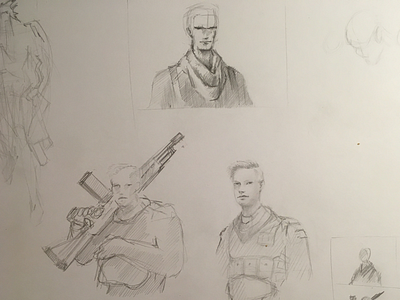 Sketch artwork character drawing fortnite sketch