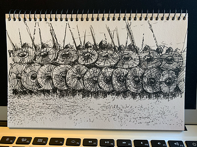Shield Wall illustration