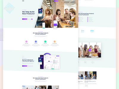 Digital Agency Preview agency business clean digital agency digital design flat design landing page minimal mobile design responsive website sass ui ux web design webdesign website website ui wordpress