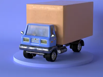 Lil Trucky 3d 3d art 3d car 3d model 3d modelling automotive automotive design car app car design modelling octane octanerender tiny