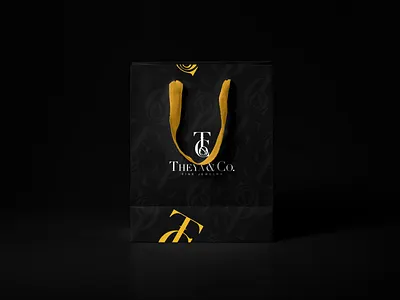 THEYA & Co. - Fine Jewelry Branding branding branding and identity design e commerce illustration jewelry logo jewelry shop typography