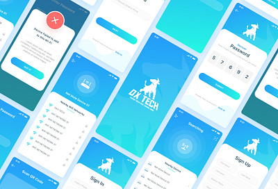DX Tech | Secure WIFI connection center android app app ios ui uiux ux wifi wifi zone