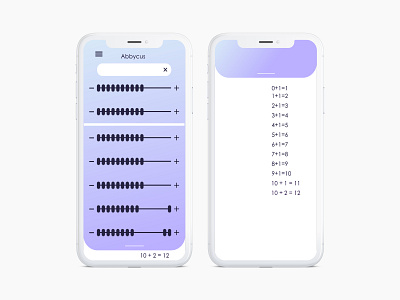 DailyUI 004 abacus calculator dailyui ui