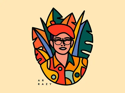 Tropical Illustration illustrtion graphic designer