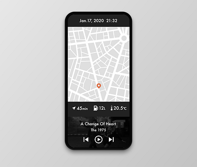 #034 Car Interface | Daily UI daily ui