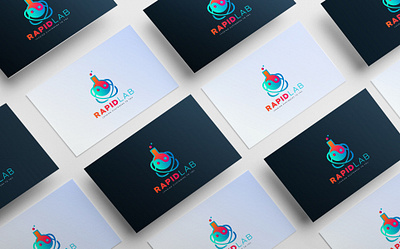 rapid lab abstract logo design template abstract brand branding business clean creative design emblem flat icon idea illustration logo logotype shape sign simple strong symbol vector