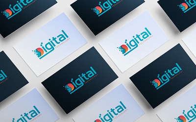 abstract digital logo design amazing brand branding business clean corporate creative design emblem flat icon idea illustration logo logotype shape sign simple strong symbol