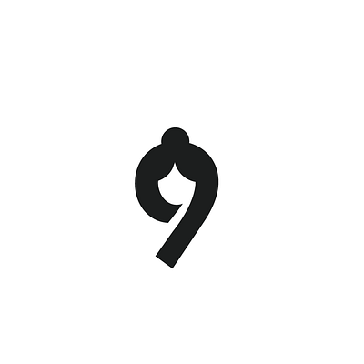 Numberwomen.com 9 icon logo logotype neat women