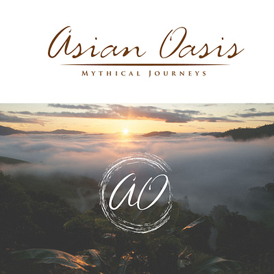 ASIAN OASIS branding design icon illustration lettering logo typography ui vector