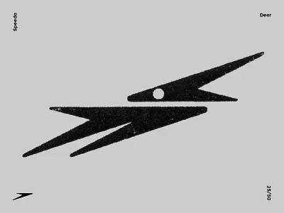 Deer art brandmark deer graphicdesign icon logo logomark mark marks modernism print sign speedo symbol symbol icon symbols vector art