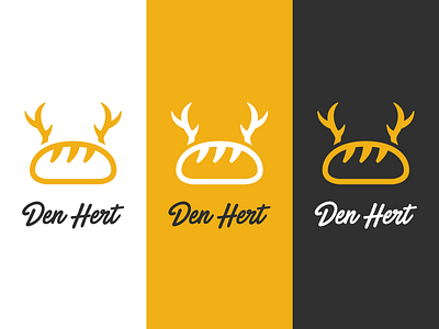 Logo Concept - Bakery "The Deer" bakery brand identity branding clean concept design icon logo simple vector