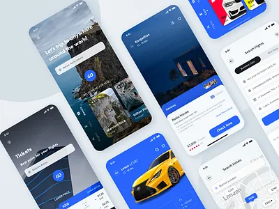Trip App Concept app trip planner ui