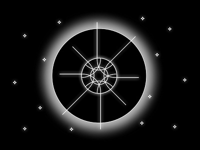 betelgeuse / illustration betelgeuse dark design graphic design illustration illustration art illustration design illustration digital monochrome space supernova